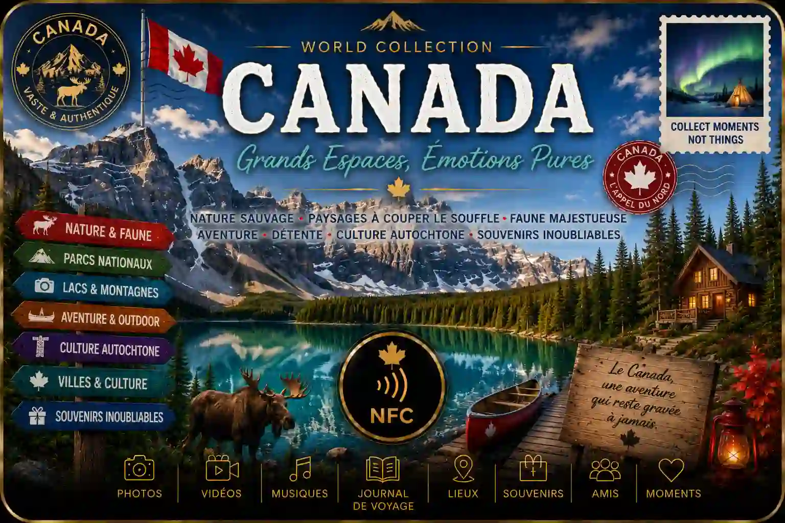 Carte NFC Canada