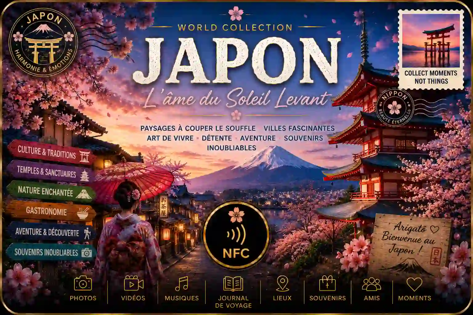 Carte NFC Japon