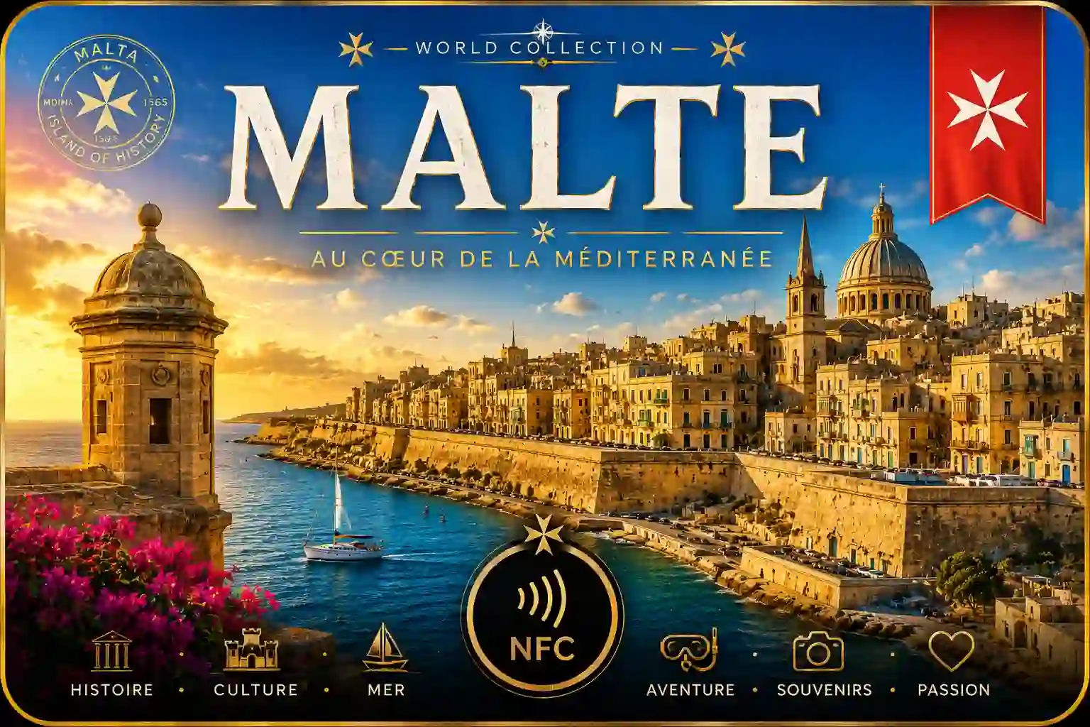 Carte NFC Malte