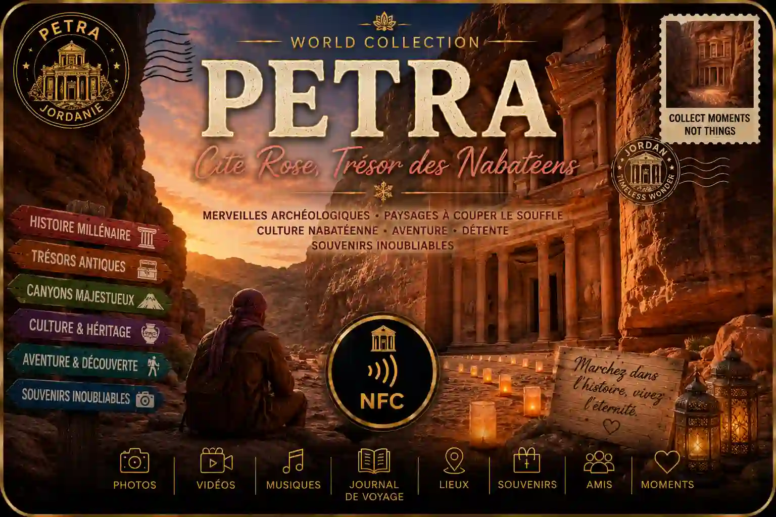 Carte NFC Petra