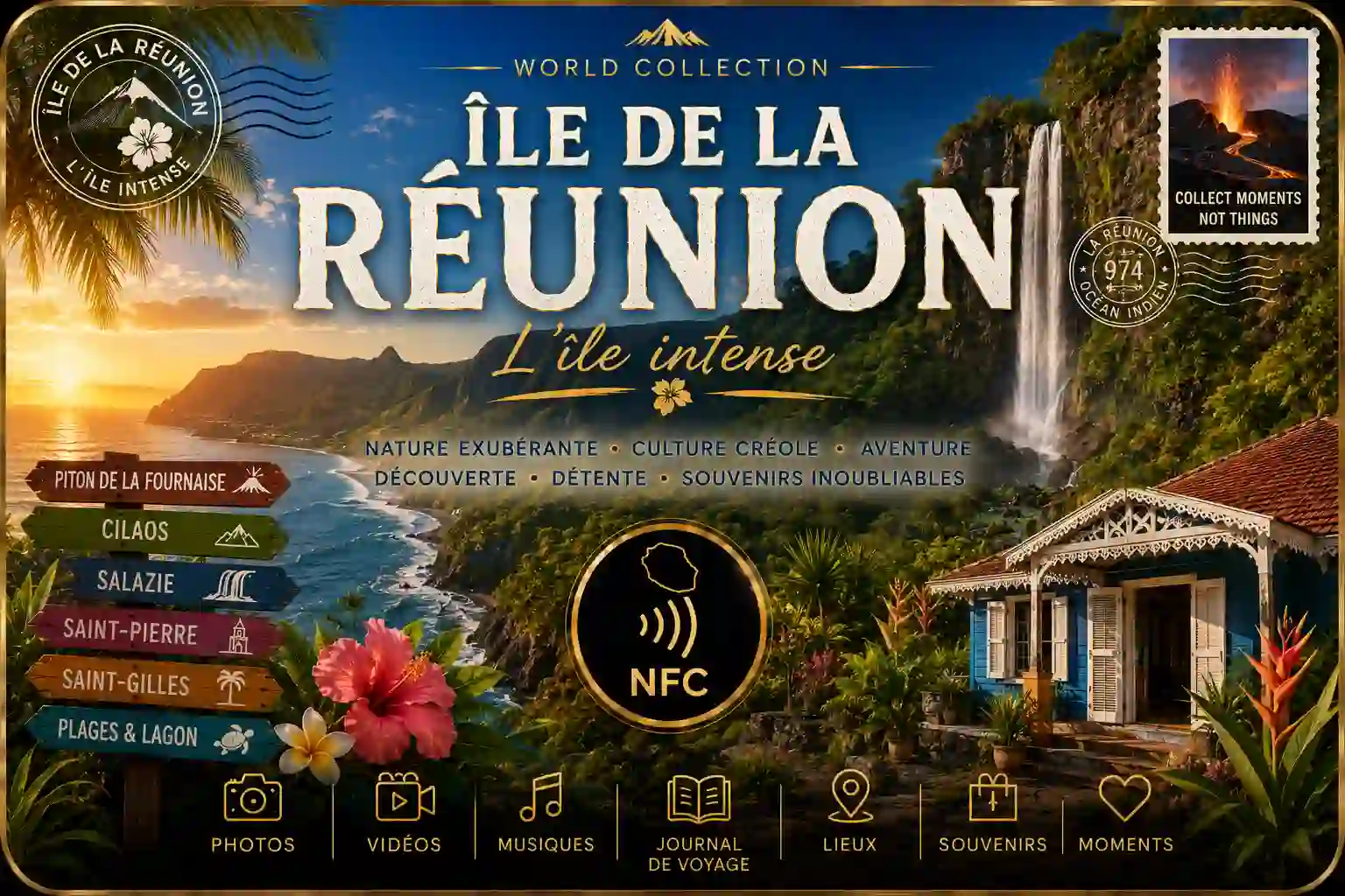 Carte NFC La Réunion